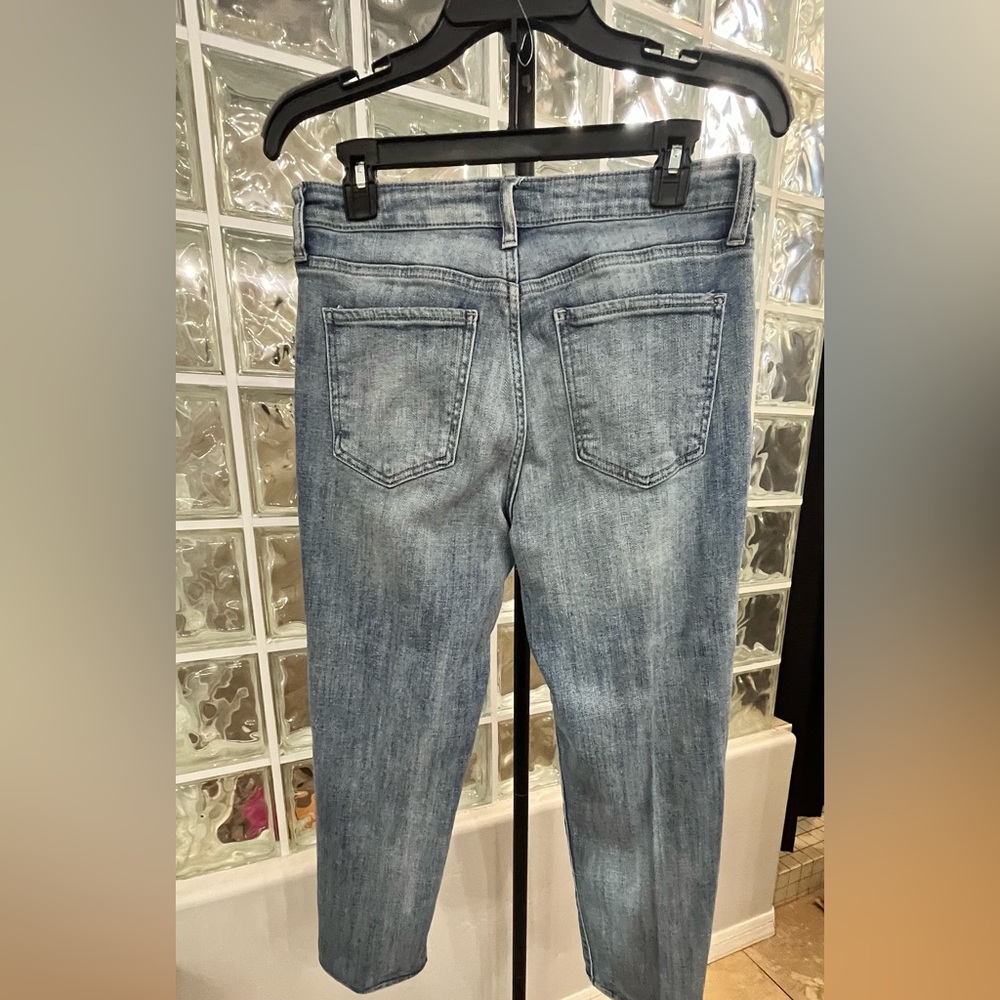 Kut From The Kloth Elizabeth Slouchy Boyfriend Crop Size 6 - Picture 6 of 7